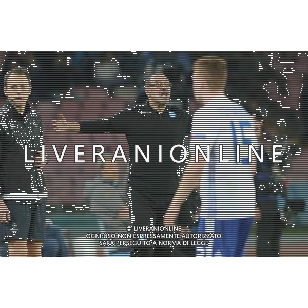 NAPOLI - DINAMO KIEV CHAMPIONS LEAGUE 23 NOVEMBRE 2016 NELLA FOTO MAURIZIO SARRI © MOSCA / AGENZIA ALDO LIVERANI SAS