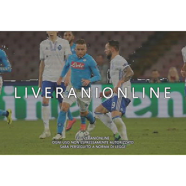 NAPOLI - DINAMO KIEV CHAMPIONS LEAGUE 23 NOVEMBRE 2016 NELLA FOTO EMANUELE GIACCHERNI © MOSCA / AGENZIA ALDO LIVERANI SAS