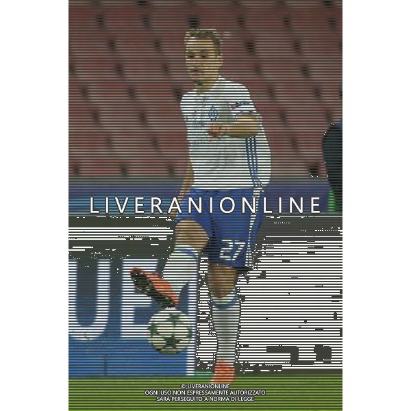 NAPOLI - DINAMO KIEV CHAMPIONS LEAGUE 23 NOVEMBRE 2016 NELLA FOTO: YEVHEN MAKARENKO FOTO MOSCA-AG.LIVERANI