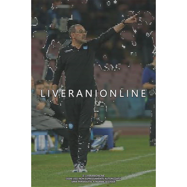 NAPOLI - DINAMO KIEV CHAMPIONS LEAGUE 23 NOVEMBRE 2016 NELLA FOTO: MAURIZIO SARRI FOTO MOSCA-AG.LIVERANI