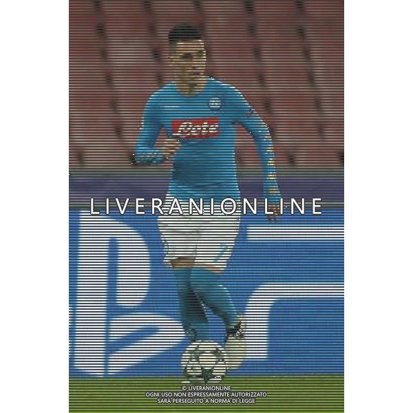 NAPOLI - DINAMO KIEV CHAMPIONS LEAGUE 23 NOVEMBRE 2016 NELLA FOTO: JOSE\' CALLEJON FOTO MOSCA-AG.LIVERANI