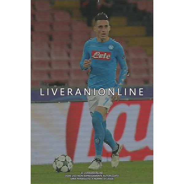 NAPOLI - DINAMO KIEV CHAMPIONS LEAGUE 23 NOVEMBRE 2016 NELLA FOTO: JOSE\' CALLEJON FOTO MOSCA-AG.LIVERANI