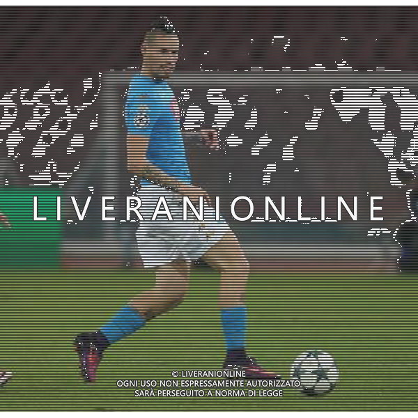 NAPOLI - DINAMO KIEV CHAMPIONS LEAGUE 23 NOVEMBRE 2016 NELLA FOTO: MAREK HAMSIK FOTO MOSCA-AG.LIVERANI
