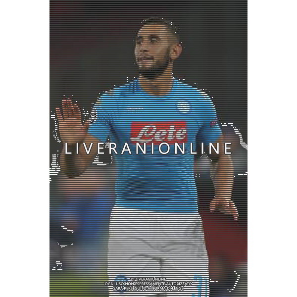 NAPOLI - DINAMO KIEV CHAMPIONS LEAGUE 23 NOVEMBRE 2016 NELLA FOTO: FAOUZI GHOULAM FOTO MOSCA-AG.LIVERANI