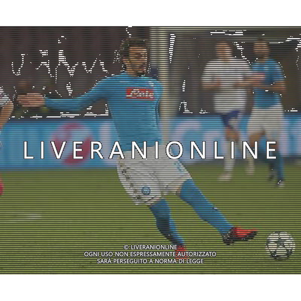 NAPOLI - DINAMO KIEV CHAMPIONS LEAGUE 23 NOVEMBRE 2016 NELLA FOTO: MANOLO GABBIADINI FOTO MOSCA-AG.LIVERANI
