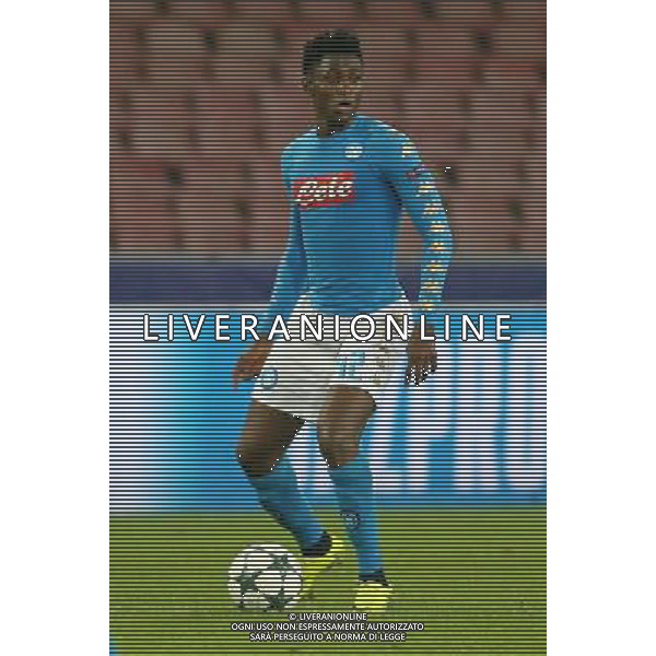 NAPOLI - DINAMO KIEV CHAMPIONS LEAGUE 23 NOVEMBRE 2016 NELLA FOTO: AMADOU DIAWARA FOTO MOSCA-AG.LIVERANI