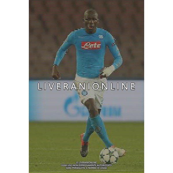 NAPOLI - DINAMO KIEV CHAMPIONS LEAGUE 23 NOVEMBRE 2016 NELLA FOTO: KALIDOU KOULIBALY FOTO MOSCA-AG.LIVERANI