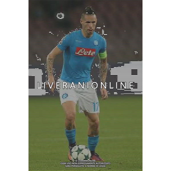 NAPOLI - DINAMO KIEV CHAMPIONS LEAGUE 23 NOVEMBRE 2016 NELLA FOTO: MAREK HAMSIK FOTO MOSCA-AG.LIVERANI