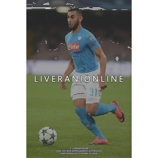 NAPOLI - DINAMO KIEV CHAMPIONS LEAGUE 23 NOVEMBRE 2016 NELLA FOTO: FAOUZI GHOULAM FOTO MOSCA-AG.LIVERANI