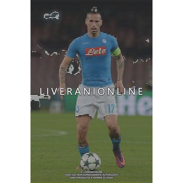 NAPOLI - DINAMO KIEV CHAMPIONS LEAGUE 23 NOVEMBRE 2016 NELLA FOTO: MAREK HAMSIK FOTO MOSCA-AG.LIVERANI