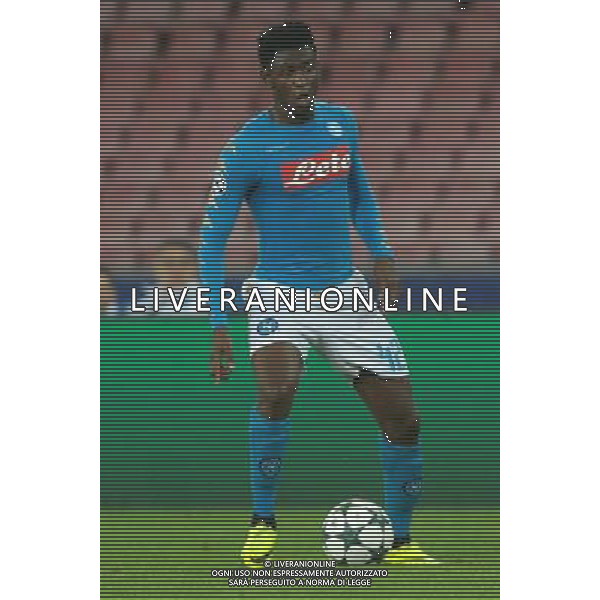 NAPOLI - DINAMO KIEV CHAMPIONS LEAGUE 23 NOVEMBRE 2016 NELLA FOTO: AMADOU DIAWARA FOTO MOSCA-AG.LIVERANI