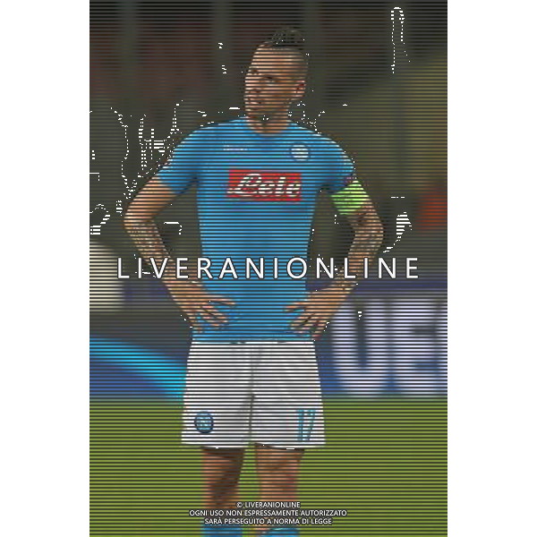 NAPOLI - DINAMO KIEV CHAMPIONS LEAGUE 23 NOVEMBRE 2016 NELLA FOTO: MAREK HAMSIK FOTO MOSCA-AG.LIVERANI