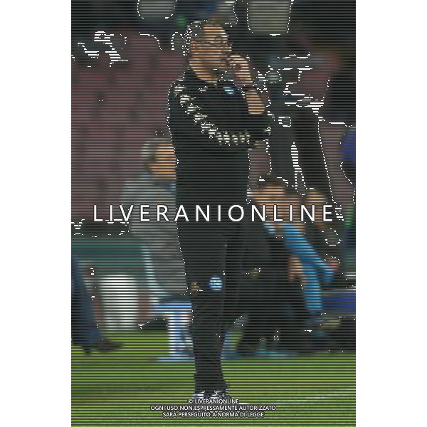 NAPOLI - DINAMO KIEV CHAMPIONS LEAGUE 23 NOVEMBRE 2016 NELLA FOTO: MAURIZIO SARRI FOTO MOSCA-AG.LIVERANI