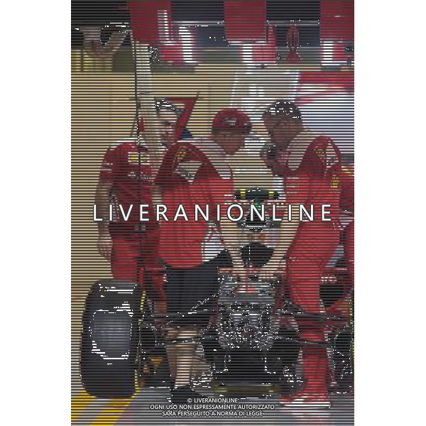 Kimi Raikkonen (FIN) Ferrari SF16-H. 24.11.2016. 24.11.2016. Formula 1 World Championship, Rd 21, Abu Dhabi Grand Prix, Yas Marina Circuit, Abu Dhabi, Preparation Day. AG ALDO LIVERANI SAS ONLY ITALY