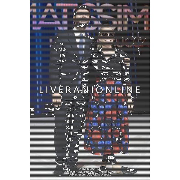 Photocall della trasmissione TV \' Nemicamatissima \' Roma - 08.11.2016 - Studio 5 Cinecitta\' - nella foto: Heather Parisi e Andrea Fabiano direttore di Rai 1 / Ph.Corradetti - AG. ALDO LIVERANI SAS