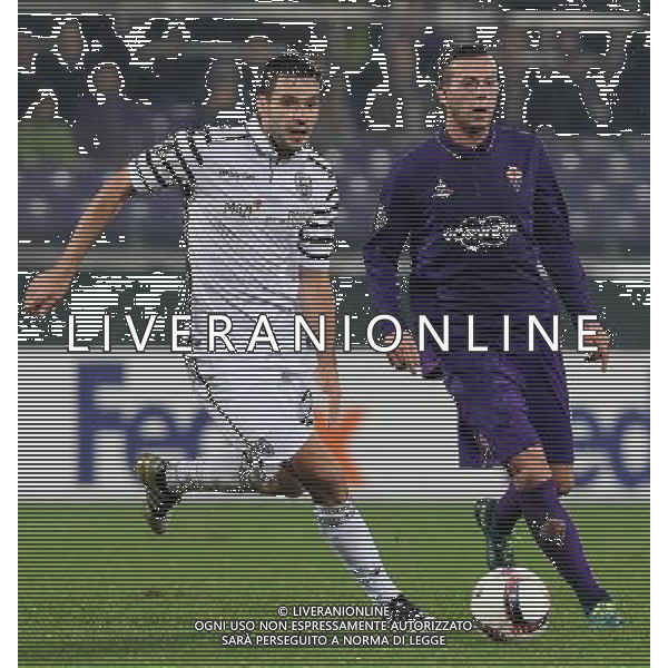 UEFA Europa League 2016/2017 Fase a Gironi Gruppo J Firenze - 24.11.2016 Fiorentina-Paok Nella Foto:bernardeschi shakhov /Ph.Vitez-Ag. Aldo Liverani