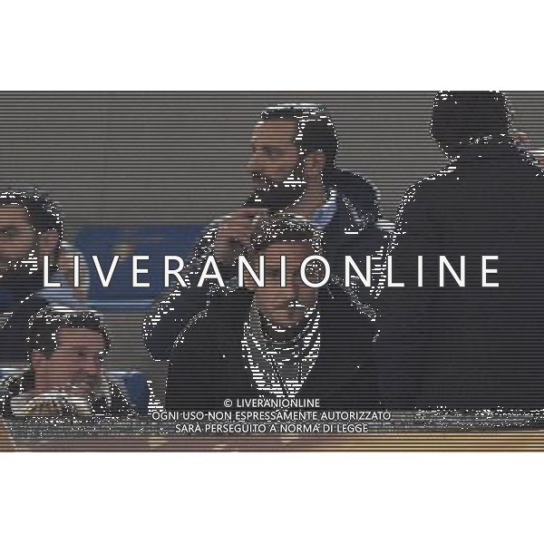 UEFA Europa League 2016-2017 Fase a gironi Gruppo E Roma 24.11.2016 - AS Roma vs FC Viktoria Plzen - nella foto: Francesco Totti in tribuna /Ph.Corradetti-Ag. Aldo Liverani