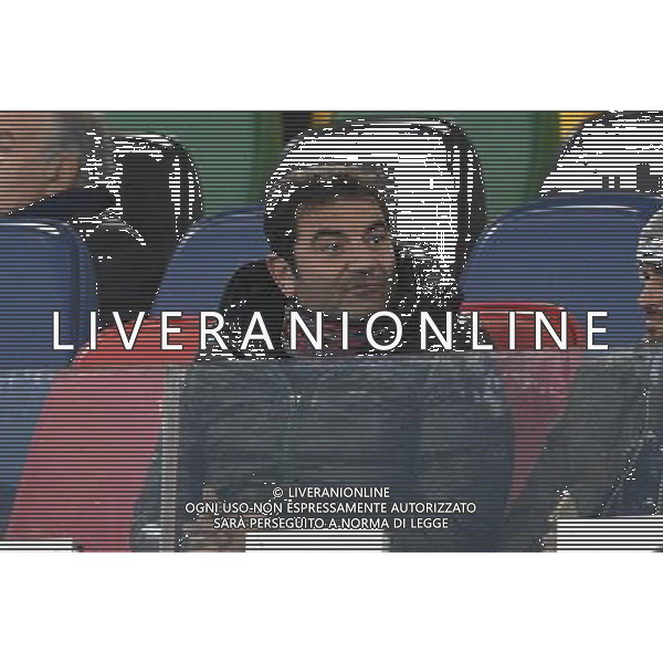 UEFA Europa League 2016-2017 Fase a gironi Gruppo E Roma 24.11.2016 - AS Roma vs FC Viktoria Plzen - nella foto: Max Giusti in tribuna /Ph.Corradetti-Ag. Aldo Liverani