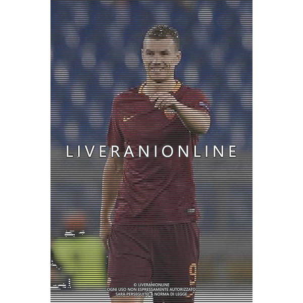 UEFA Europa League 2016-2017 Fase a gironi Gruppo E Roma 24.11.2016 - AS Roma vs FC Viktoria Plzen - nella foto: Edin Dzeko /Ph.Corradetti-Ag. Aldo Liverani