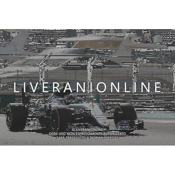 Nico Rosberg (GER) Mercedes AMG F1 W07 Hybrid. 25.11.2016. Formula 1 World Championship, Rd 21, Abu Dhabi Grand Prix, Yas Marina Circuit, Abu Dhabi, Practice Day. AG ALDO LIVERANI SAS ONLY ITALY