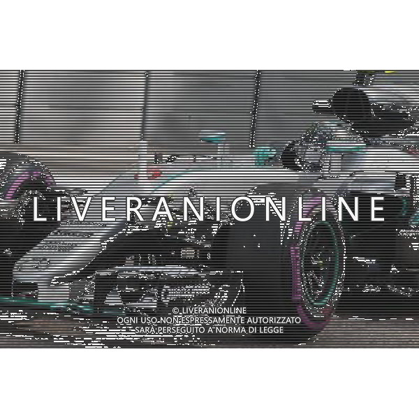 Nico Rosberg (GER) Mercedes AMG F1 W07 Hybrid. 25.11.2016. Formula 1 World Championship, Rd 21, Abu Dhabi Grand Prix, Yas Marina Circuit, Abu Dhabi, Practice Day. AG ALDO LIVERANI SAS ONLY ITALY