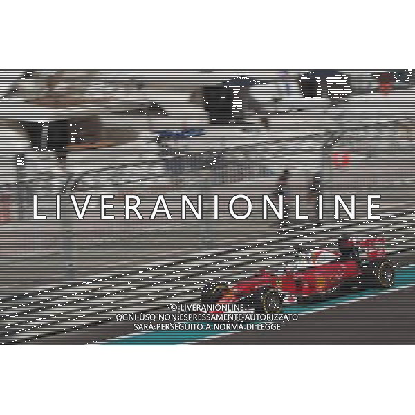 Sebastian Vettel (GER) Ferrari SF16-H. 25.11.2016. Formula 1 World Championship, Rd 21, Abu Dhabi Grand Prix, Yas Marina Circuit, Abu Dhabi, Practice Day. AG ALDO LIVERANI SAS ONLY ITALY