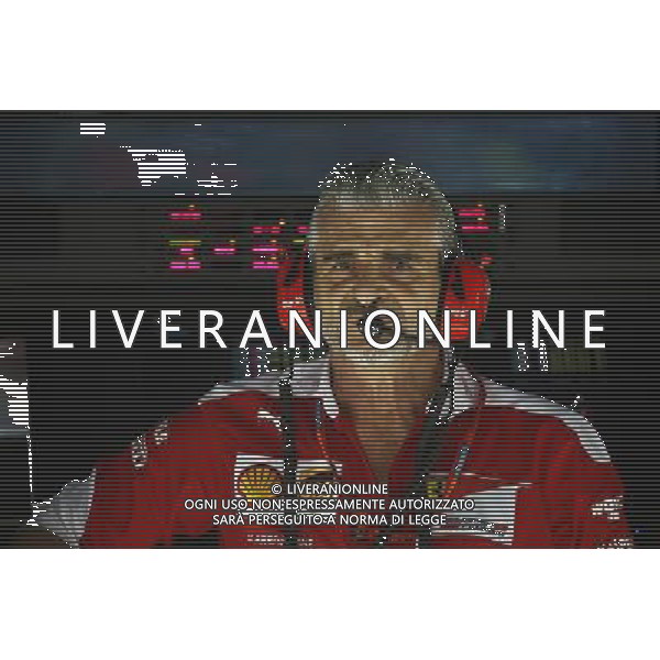 Maurizio Arrivabene (ITA) Ferrari Team Principal. 25.11.2016. Formula 1 World Championship, Rd 21, Abu Dhabi Grand Prix, Yas Marina Circuit, Abu Dhabi, Practice Day. AG ALDO LIVERANI SAS ONLY ITALY