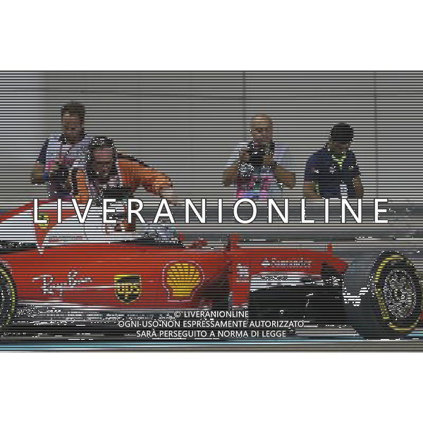 Sebastian Vettel (GER) Scuderia Ferrari 25.11.2016. Formula 1 World Championship, Rd 21, Abu Dhabi Grand Prix, Yas Marina Circuit, Abu Dhabi, Practice Day. AG ALDO LIVERANI SAS ONLY ITALY