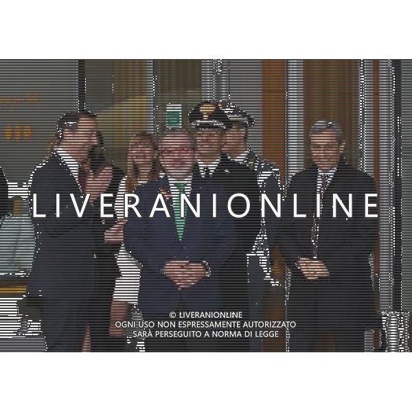 Milano ( MI ) 25/11/2016 Palazzo Lombardia, firma per il Patto per la Lombardia Nella foto: Giuseppe Sala, Roberto Maroni e Alessandro Marangoni in attesa dell\'arrivo di Matteo Renzi PH Lauro Montagnini *** Local Caption *** / AGENZIA ALDO LIVERANI SAS / AGENZIA ALDO LIVERANI SAS