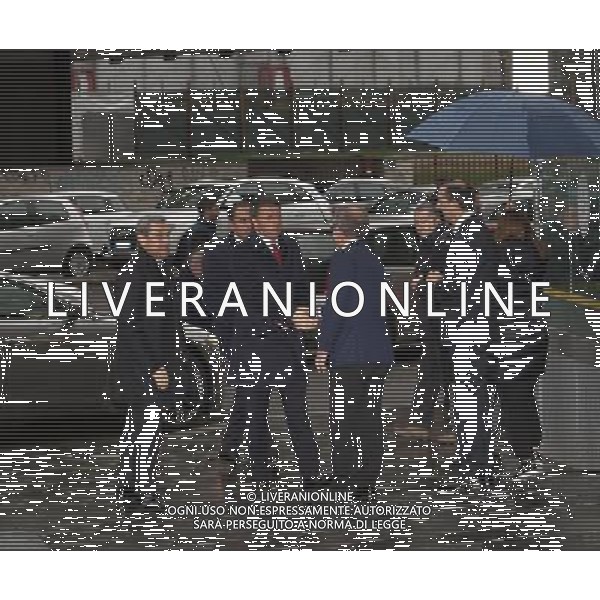 Milano ( MI ) 25/11/2016 Palazzo Lombardia, firma per il Patto per la Lombardia Nella foto: Matteo Renzi con Giuseppe Sala, Roberto Maroni e Alessandro Marangoni in attesa dell\'arrivo di Matteo Renzi PH Lauro Montagnini *** Local Caption *** / AGENZIA ALDO LIVERANI SAS / AGENZIA ALDO LIVERANI SAS