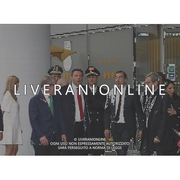 Milano ( MI ) 25/11/2016 Palazzo Lombardia, firma per il Patto per la Lombardia Nella foto: Roberto Maroni, Matteo Renzi, Giuseppe Sala e Alessandro Marangoni PH Lauro Montagnini *** Local Caption *** / AGENZIA ALDO LIVERANI SAS / AGENZIA ALDO LIVERANI SAS