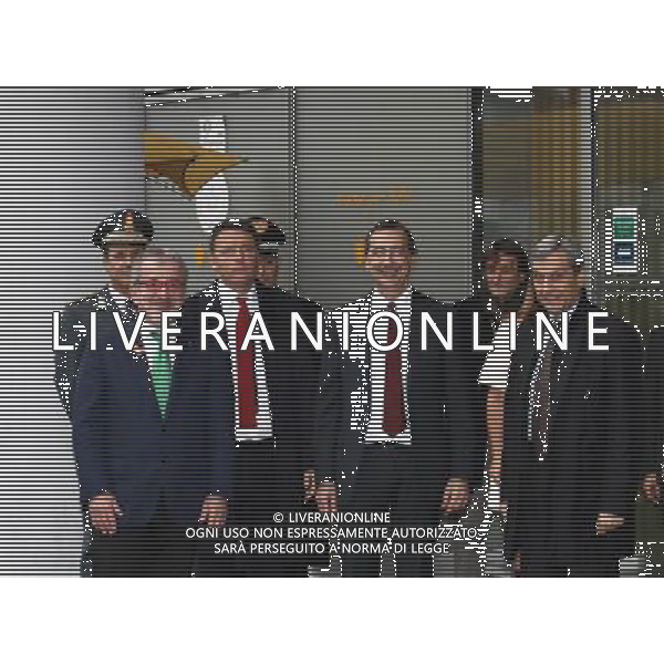Milano ( MI ) 25/11/2016 Palazzo Lombardia, firma per il Patto per la Lombardia Nella foto: Roberto Maroni, Matteo Renzi, Giuseppe Sala e Alessandro Marangoni PH Lauro Montagnini *** Local Caption *** / AGENZIA ALDO LIVERANI SAS / AGENZIA ALDO LIVERANI SAS