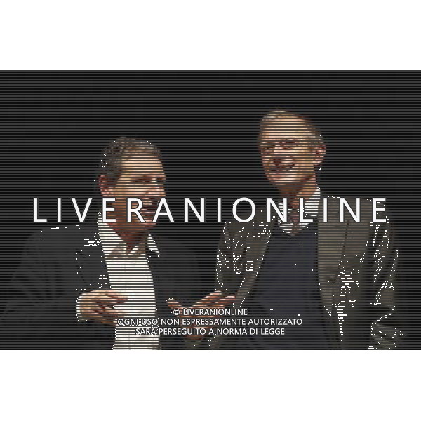 Le Ragioni del SI Luigi Riva intervista Piero Fassino 25/11/2016 nella foto: LUIGI RIVA E PIERO FASSINO ©CLAUDIO ZAMAGNI/AGENZIA ALDO LIVERANI S.A.S.