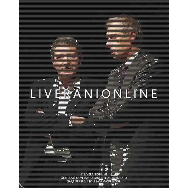 Le Ragioni del SI Luigi Riva intervista Piero Fassino 25/11/2016 nella foto: LUIGI RIVA E PIERO FASSINO ©CLAUDIO ZAMAGNI/AGENZIA ALDO LIVERANI S.A.S.