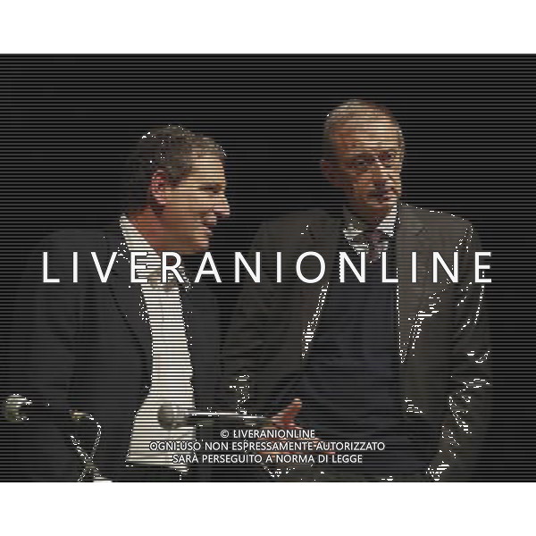 Le Ragioni del SI Luigi Riva intervista Piero Fassino 25/11/2016 nella foto: LUIGI RIVA E PIERO FASSINO ©CLAUDIO ZAMAGNI/AGENZIA ALDO LIVERANI S.A.S.
