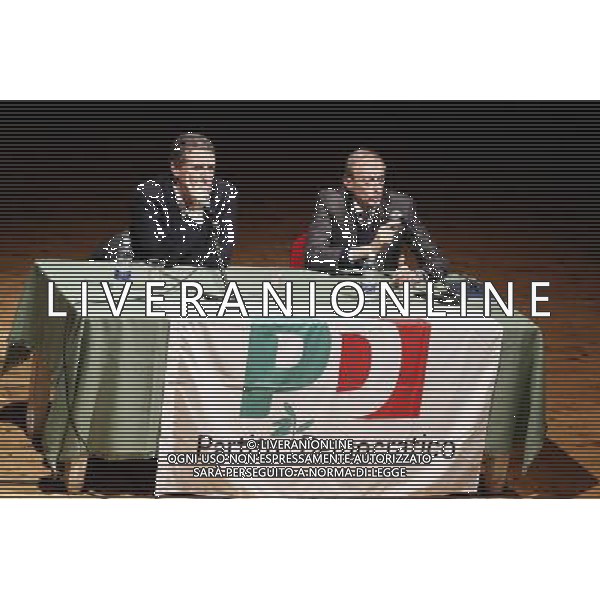 Le Ragioni del SI Luigi Riva intervista Piero Fassino 25/11/2016 nella foto: LUIGI RIVA E PIERO FASSINO ©CLAUDIO ZAMAGNI/AGENZIA ALDO LIVERANI S.A.S.