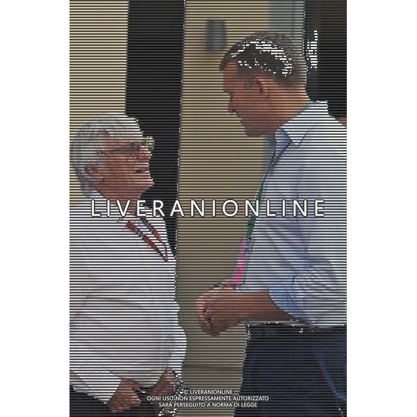Bernie Ecclestone (GBR). 26.11.2016. Formula 1 World Championship, Rd 21, Abu Dhabi Grand Prix, Yas Marina Circuit, Abu Dhabi, Qualifying Day. AG ALDO LIVERANI SAS ONLY ITALY