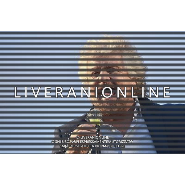 Manifestazione del M5S \' Io Dico No \' â€“ Roma 26.11.2016 - nella foto: Beppe Grillo /Ph.Corradetti-Ag Aldo Liverani / AGENZIA ALDO LIVERANI SAS 