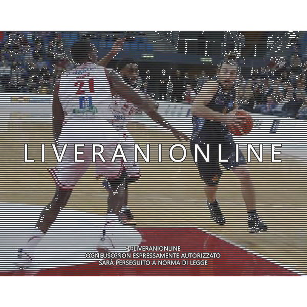 Consultinvest Pesaro vs Dolomiti Energia Trento 27/11/2016 nella foto: FORRAY TOTO ©CLAUDIO ZAMAGNI/AGENZIA ALDO LIVERANI S.A.S.