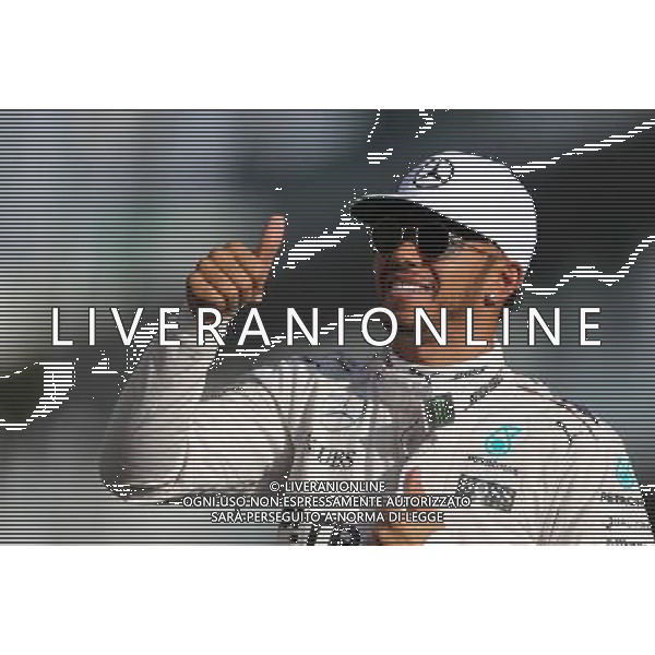 Lewis Hamilton (GBR) Mercedes AMG F1 27.11.2016. Formula 1 World Championship, Rd 21, Abu Dhabi Grand Prix, Yas Marina Circuit, Abu Dhabi, Race Day. AG ALDO LIVERANI SAS ONLY ITALY