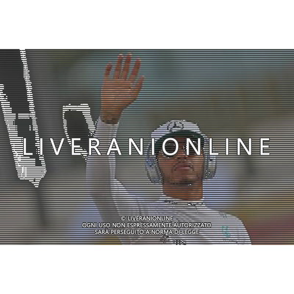 Lewis Hamilton (GBR) Mercedes AMG F1 27.11.2016. Formula 1 World Championship, Rd 21, Abu Dhabi Grand Prix, Yas Marina Circuit, Abu Dhabi, Race Day. AG ALDO LIVERANI SAS ONLY ITALY