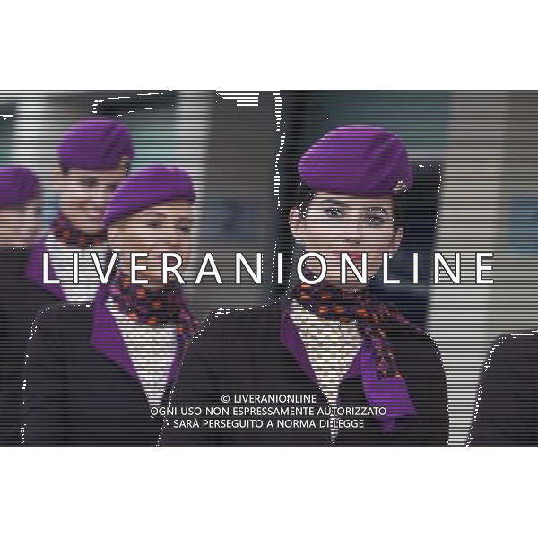 Grid girls. 27.11.2016. Formula 1 World Championship, Rd 21, Abu Dhabi Grand Prix, Yas Marina Circuit, Abu Dhabi, Race Day. AG ALDO LIVERANI SAS ONLY ITALY