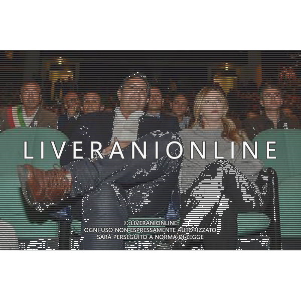 Tour della Sovranita\' - LE RAGIONI DEL NO GRAZIE! â€“ Roma 27.11.2016 - nella foto: Giorgia Meloni e Giovanni Toti /Ph.Corradetti-Ag Aldo Liverani/ AGENZIA ALDO LIVERANI SAS 