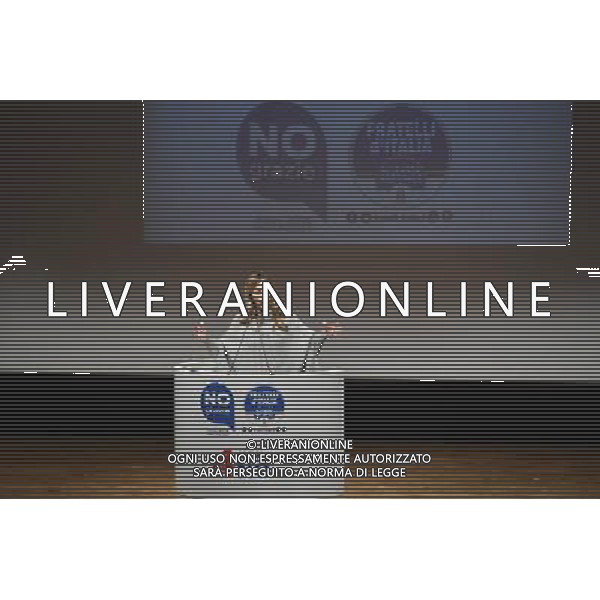 Tour della Sovranita\' - LE RAGIONI DEL NO GRAZIE! â€“ Roma 27.11.2016 - nella foto: Giorgia Meloni /Ph.Corradetti-Ag Aldo Liverani/ AGENZIA ALDO LIVERANI SAS 