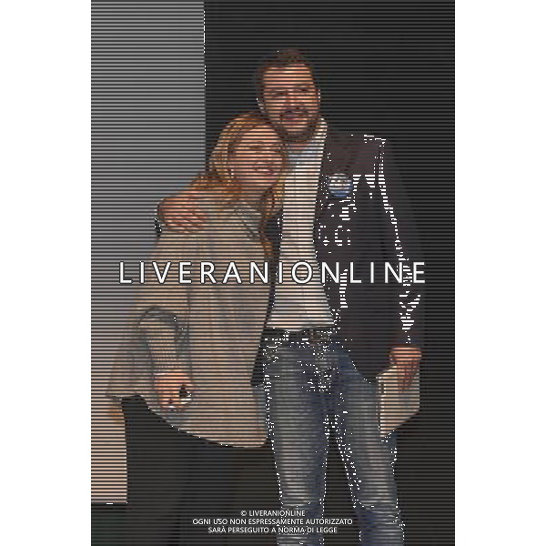 Tour della Sovranita\' - LE RAGIONI DEL NO GRAZIE! â€“ Roma 27.11.2016 - nella foto: Giorgia Meloni e Matteo Salvini /Ph.Corradetti-Ag Aldo Liverani/ AGENZIA ALDO LIVERANI SAS 
