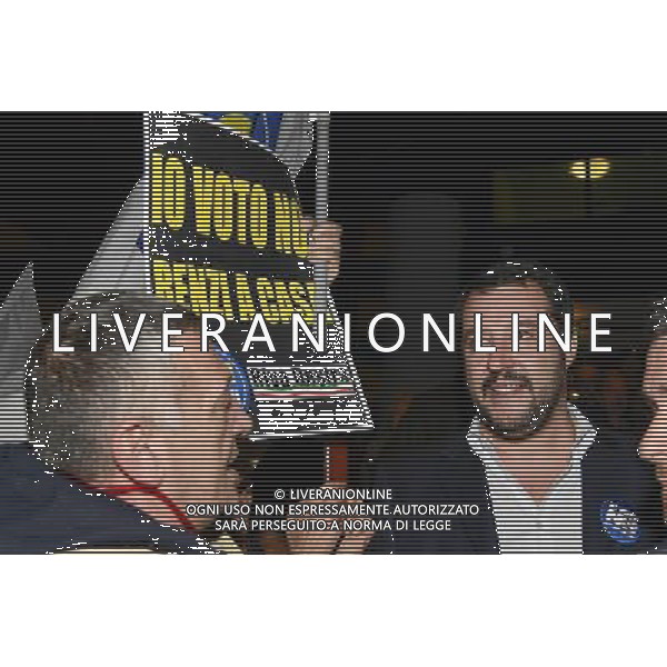 Tour della Sovranita\' - LE RAGIONI DEL NO GRAZIE! â€“ Roma 27.11.2016 - nella foto: Matteo Salvini /Ph.Corradetti-Ag Aldo Liverani/ AGENZIA ALDO LIVERANI SAS 