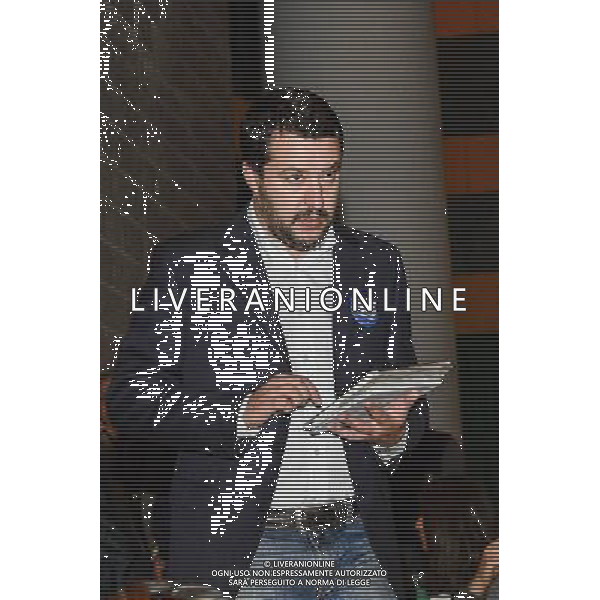 Tour della Sovranita\' - LE RAGIONI DEL NO GRAZIE! â€“ Roma 27.11.2016 - nella foto: Matteo Salvini /Ph.Corradetti-Ag Aldo Liverani/ AGENZIA ALDO LIVERANI SAS 