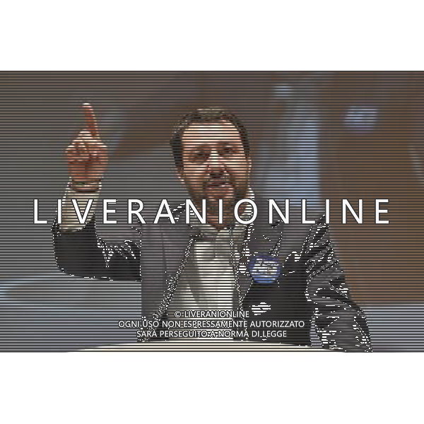 Tour della Sovranita\' - LE RAGIONI DEL NO GRAZIE! â€“ Roma 27.11.2016 - nella foto: Matteo Salvini /Ph.Corradetti-Ag Aldo Liverani/ AGENZIA ALDO LIVERANI SAS 