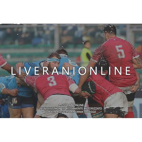 PADOVA 26 -11-2016 STADIO EUGANEO RUGBY AMICHEVOLE ITALIA VS TONGA NELLA FOTO:CITTADINI LORENZO FOTO PAOLA GARBUIO/AG.ALDO LIVERANI