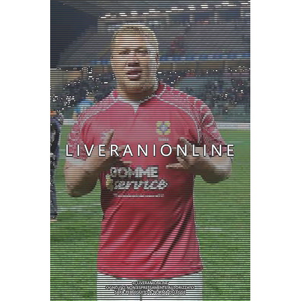 PADOVA 26 -11-2016 STADIO EUGANEO RUGBY AMICHEVOLE ITALIA VS TONGA NELLA FOTO:HALANUKONUKA SIUA FOTO PAOLA GARBUIO/AG.ALDO LIVERANI
